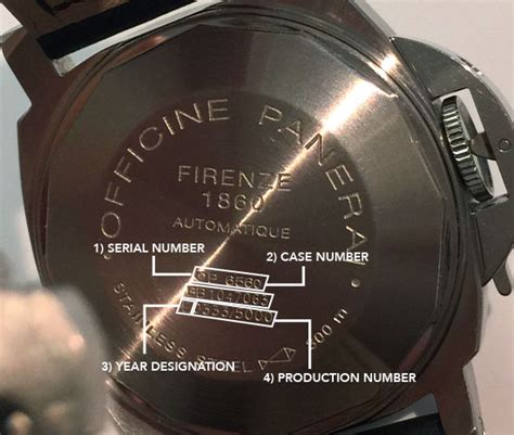 panerai reference numbers|panerai serial number lookup.